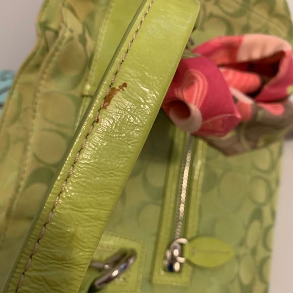COACH BAG W SCARF - Picture 5 of 5